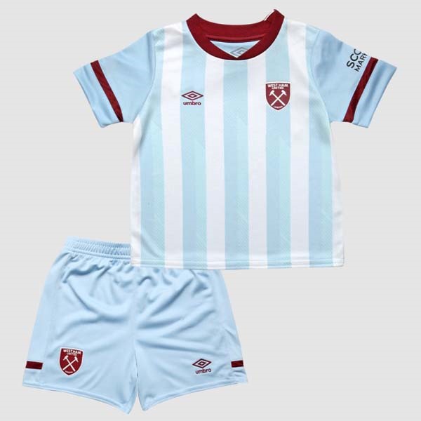 Tailandia Camiseta West Ham United 2nd Niño 2021-2022